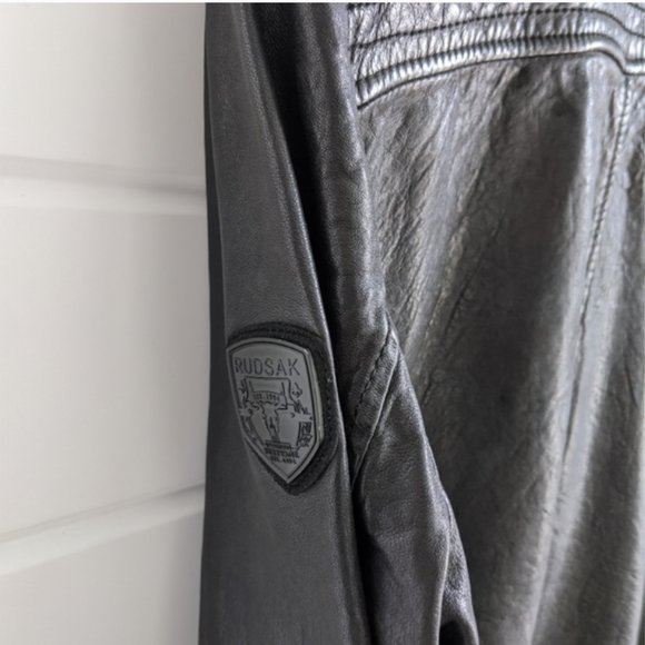 Rudsak Men's Moto Leather Jacket - Picture 7 of 16